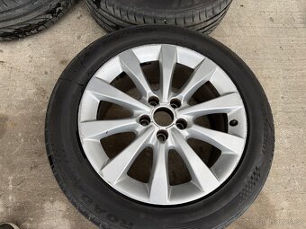 Sada alu kol originál Audi 5x112 R17 225/55 - 3