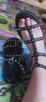 Punk sandály vel. 39 - 3