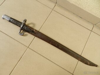 WWI - RU ŠAVLOVÝ BODÁK  WERNDL M1870 - 3