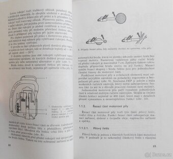 Kniha Práce s motorovou pilou. - 3
