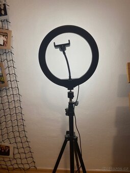 26 cm kruhové světlo + stativ - 3