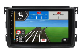 MERCEDES SMART - 9" ANDROID 13/14 - GPS rádio - 3