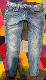 Pepe jeans pánské slim džíny w 34 l 32(L) - 3