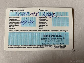 Prodám hodinky Seiko 5 - 3