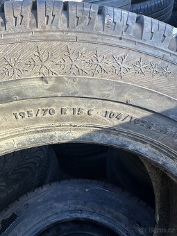 Zimní sada pneu 195/70 R15C - barum - 3
