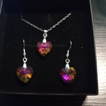 Krásná sada laguna/fuchsie - 3