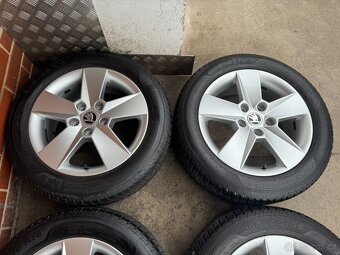 Alu 16" 5x112 škoda ILIAS zimní 80% O3, TOP - 3