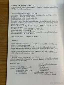 Auto Album Archiv - Laurin & Klement, Škoda - Štilec, RARITA - 3