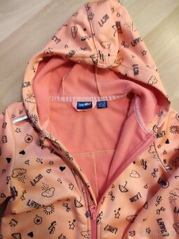 Dívčí softshellový overal s podšívkou 110/116 - 3