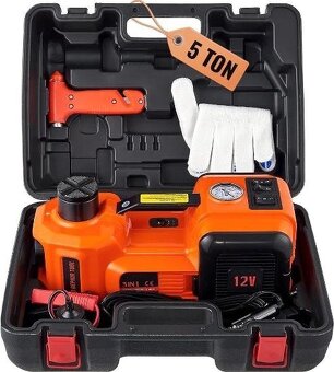 5 tunový elektrický hydraulický zvedák 12V - 3