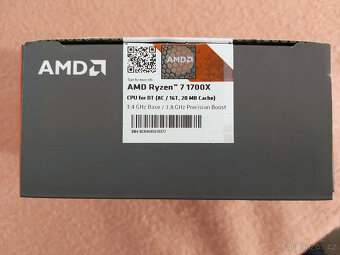 AMD RYZEN 7-1700X 8-JADER/16-VLÁKEN,BLACK EDITION - 3