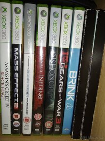 Xbox 360 + ovladač, hry, zdroj - 3