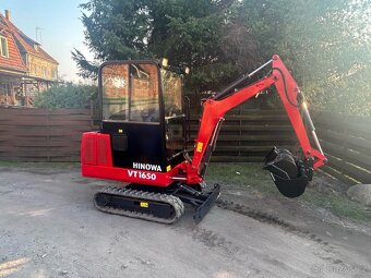 Hinova VT1650 Minibagr 1.6T + 3x lžíce - 3