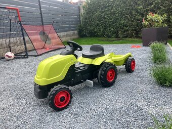 Šlapací traktor s vozíkem - 3