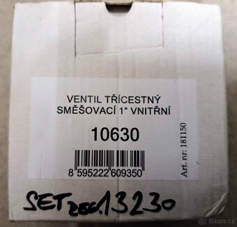 Trojcestný směšovací ventil 1" - 3