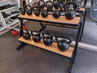 Ocelolitinový profi kettlebell 4- 32kg - 3