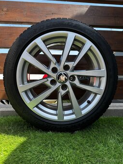 Alu kola 5x112 r17 s pneu (7551) - 3