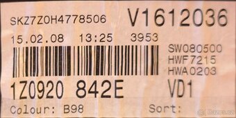 Budíky Octavia 2 RS nafta Maxidot 1Z0920842E předface - 3