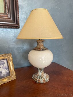 ALABASTROVÁ stolní lampa - 3