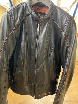dámská kožená bunda orig. Harley Davidson vel. M - 3