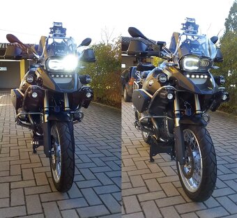 LED přední světlomet na BMW R1200GS (Adventure) - 3