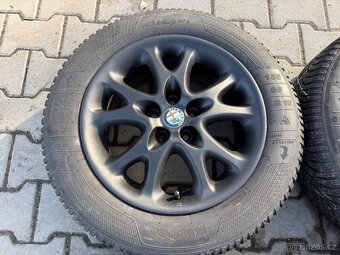 4x al kola 5x98 15 + pneu zimní 185/65 R15 - 3
