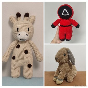 Háčkované hračky - 3