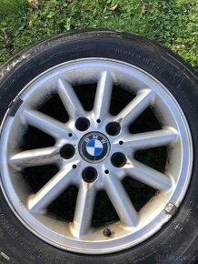 Alu kola BMW e46 R15 zimní pneu - 3