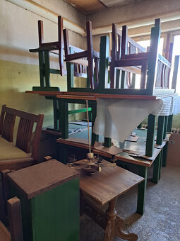 prodám stoly a lavice - 3