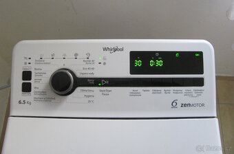 ÚZKÁ VRCHEM PLNĚNÁ PRAČKA WHIRLPOOL - A+++ - 6,5kg - 3