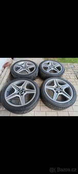 Amg ALU R18 sada pěkných disku , pneu na dojetí - 3