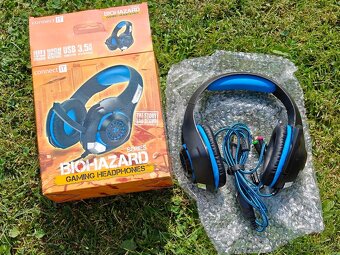 Sluchátka CONNECT IT CHP-4510-BL Gaming Headset BIOHAZARD - 3