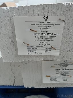 Yton nosné a nenosné překlady, Ztracené bednění 40 mm - 3