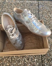 Nové kožené polobotky v. 37 - 3