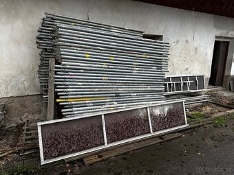 Prodám rámové pozinkované lešení – kompletní sestava - 3