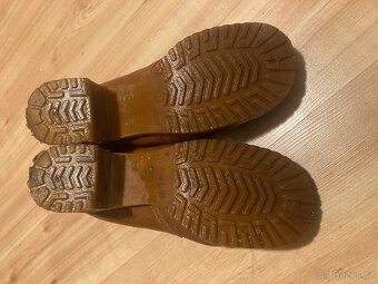 Kožené retro boty po babičce - 3