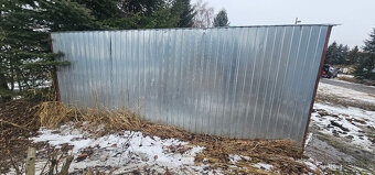 5ks Plechová garáž/Bouda 3x5 M - 3