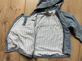 H&M džínová bunda vel. 86 - 3