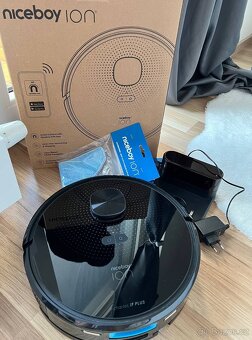Robotický vysavač - Niceboy ION Charles i9 Plus Black - 3