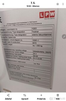 Vákuová sušička LPW - 3