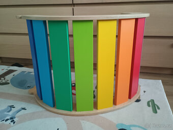 Utukutu houpačka Spectra duhová - 3