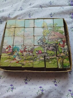 Retro hračky - kostky - 3