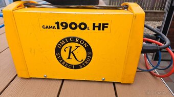 Svářečka Tig Omicron 1900L HF Puls - 3