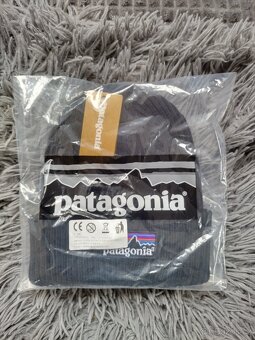 PATAGONIA nová zimní čepice, kulich - Černá - 3
