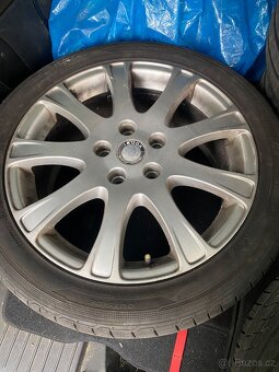 Alu kola 17” 5x112 Škoda a letní pneu 225/45/R17 - 3
