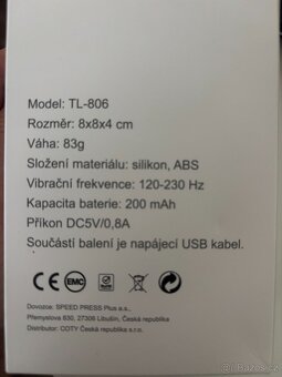 Ultrasonický čistič obličeje Rimmel nový - 3
