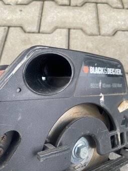 Black & Decker cirkulárka BD227 40mm 550 watt - 3
