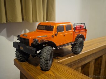 Axial SCX24 Dodge Power Wagon 1940 1:24 4 WD oranžový - 3