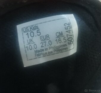 Dětské látkové boty Vans - 3