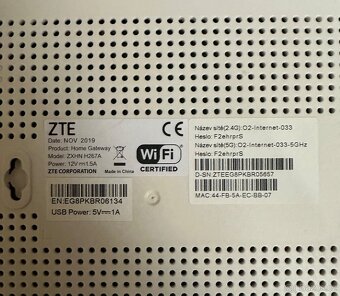Modem ZTE ZXHN H267A - 3